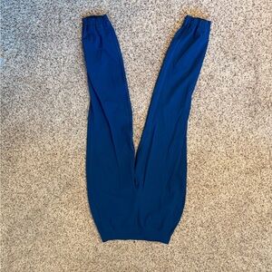 Lululemon Blue Track Pants with Fitted Waist